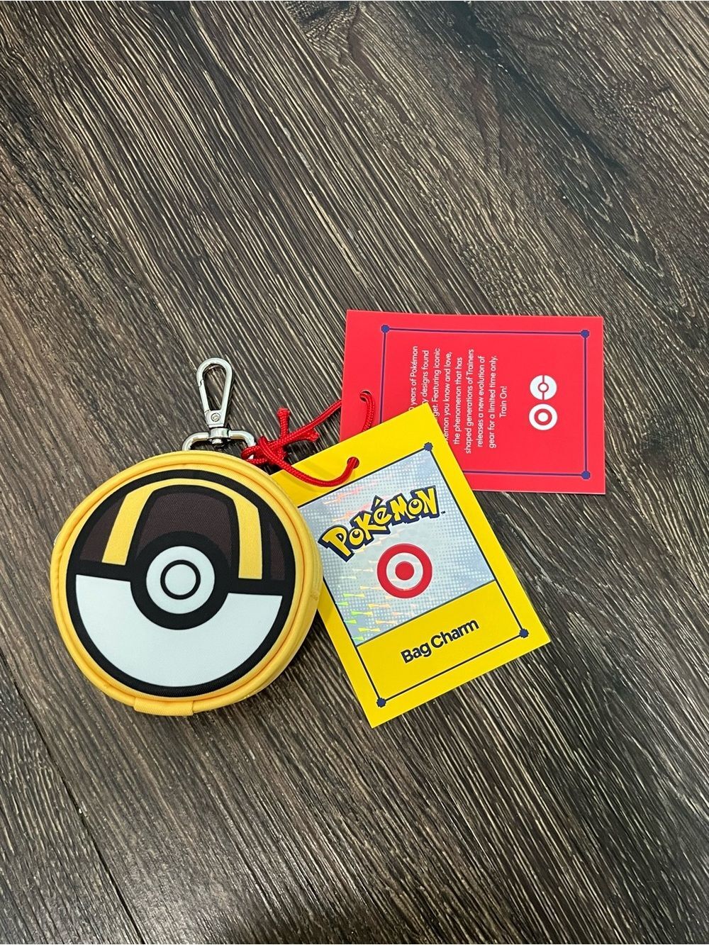 Ultra Ball Bag Charm - Pokémon x Target Exclusive 30th Anniversary Limit NWT